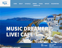 Tablet Screenshot of musicdreamer.com